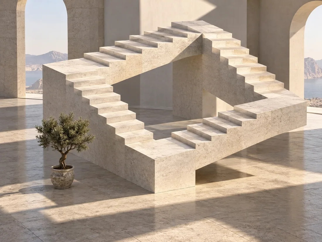 Impossible stair study