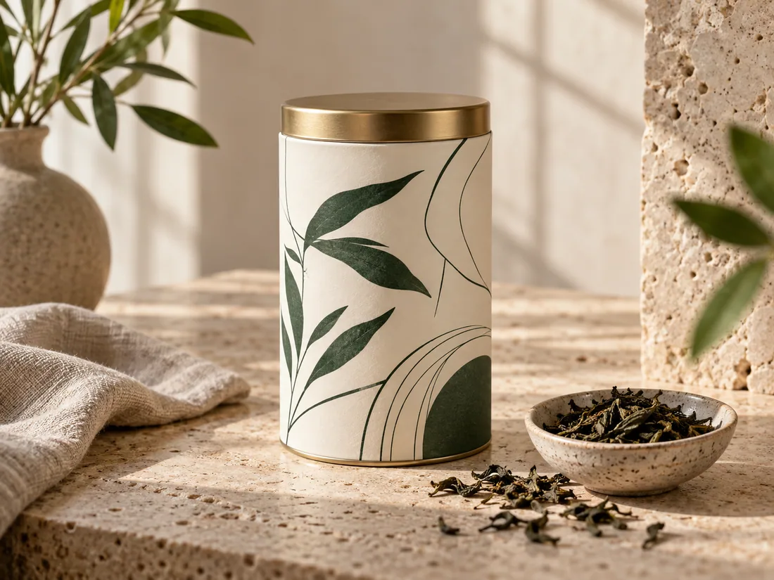 Artisan tea packaging